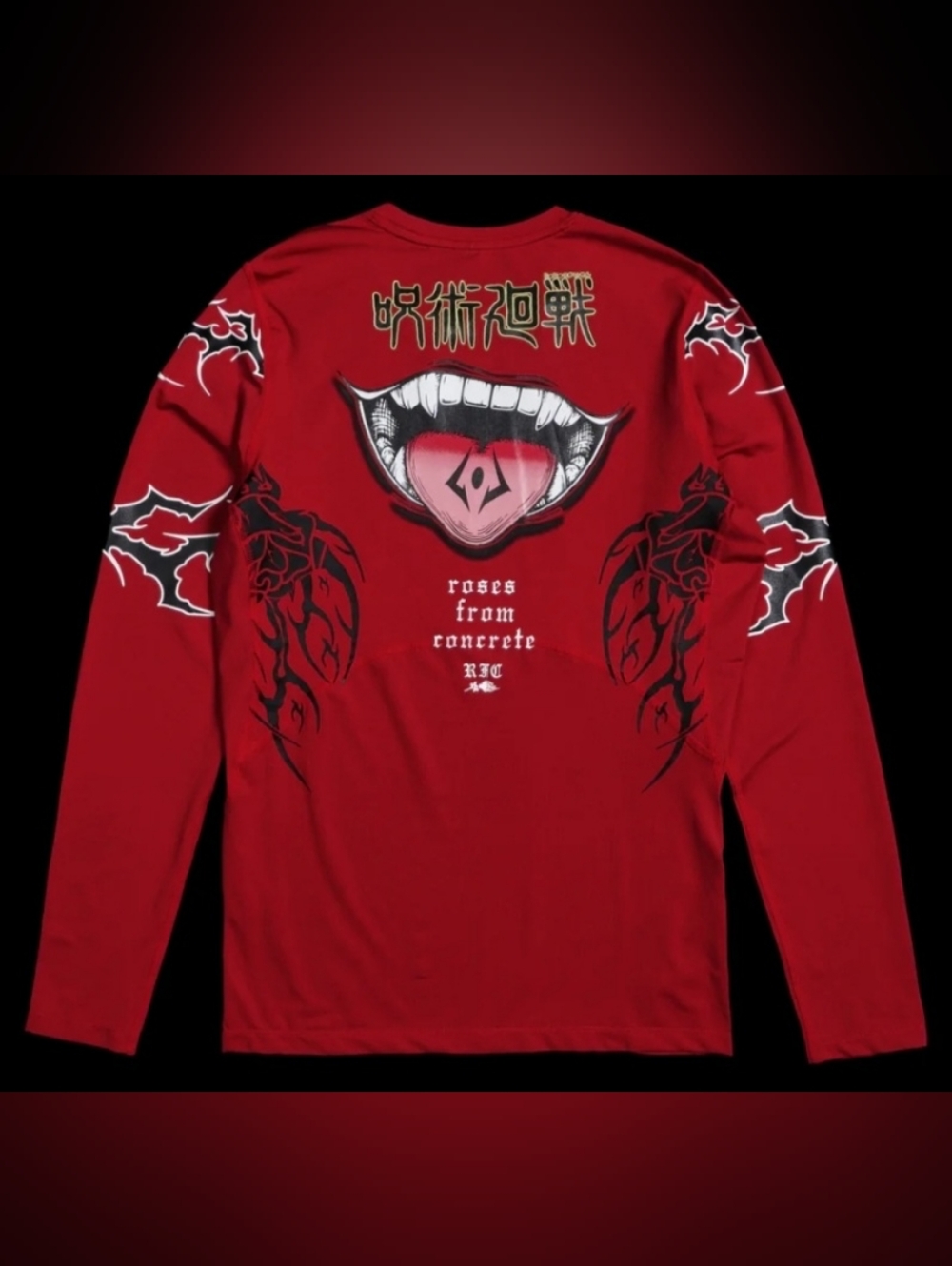 Civil Regime "Sigilmouth" Flex Scoop L/S Compression Shirt